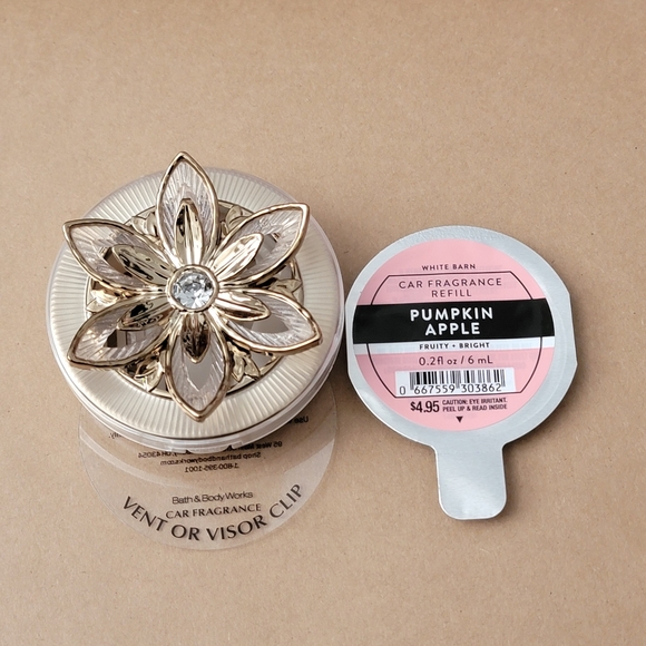 NWT! BBW Flower Vent/Visor Clip - Picture 2 of 2